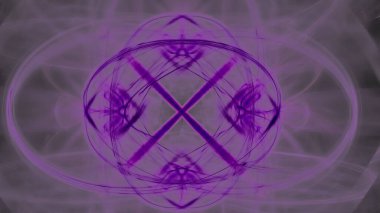 Fantezi kaotik renkli fraktal desen. Soyut Fraktal şekiller. 3D render resimde arka plan veya duvar kağıdı