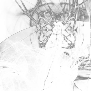 Fantezi kaotik renkli fraktal desen. Soyut Fraktal şekiller. 3D render resimde arka plan veya duvar kağıdı