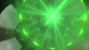 Fantezi kaotik renkli fraktal desen. Soyut Fraktal şekiller. 3D render resimde arka plan veya duvar kağıdı