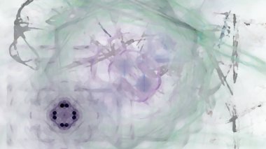 Fantezi kaotik renkli fraktal desen. Soyut Fraktal şekiller. 3D render resimde arka plan veya duvar kağıdı