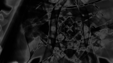 Fantezi kaotik renkli fraktal desen. Soyut Fraktal şekiller. 3D render resimde arka plan veya duvar kağıdı