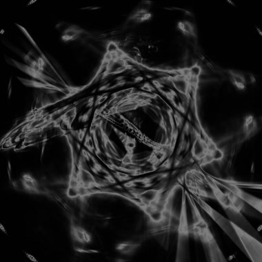 Fantezi kaotik renkli fraktal desen. Soyut Fraktal şekiller. 3D render resimde arka plan veya duvar kağıdı