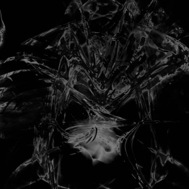 Fantezi kaotik renkli fraktal desen. Soyut Fraktal şekiller. 3D render resimde arka plan veya duvar kağıdı