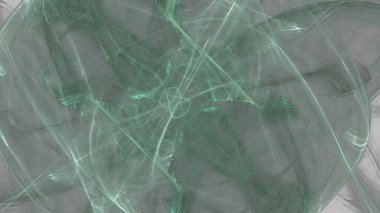 Fantezi kaotik renkli fraktal desen. Soyut Fraktal şekiller. 3D render resimde arka plan veya duvar kağıdı