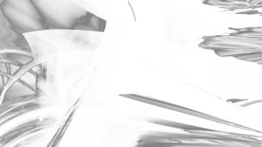 Fantezi kaotik renkli fraktal desen. Soyut Fraktal şekiller. 3D render resimde arka plan veya duvar kağıdı