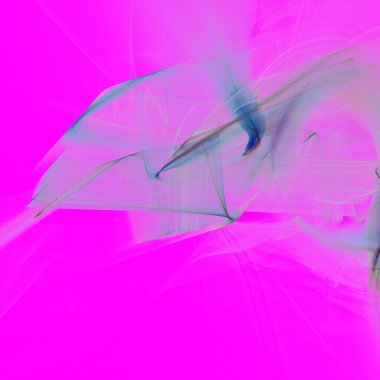 Fantezi kaotik renkli fraktal desen. Soyut Fraktal şekiller. 3D render resimde arka plan veya duvar kağıdı