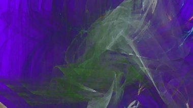 Fantezi kaotik renkli fraktal desen. Soyut Fraktal şekiller. 3D render resimde arka plan veya duvar kağıdı