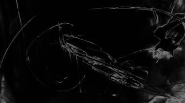 Fantezi kaotik renkli fraktal desen. Soyut Fraktal şekiller. 3D render resimde arka plan veya duvar kağıdı