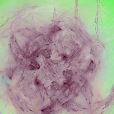 Fantezi kaotik renkli fraktal desen. Soyut Fraktal şekiller. 3D render resimde arka plan veya duvar kağıdı