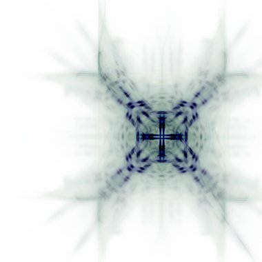 Fantezi kaotik renkli fraktal desen. Soyut Fraktal şekiller. 3D render resimde arka plan veya duvar kağıdı