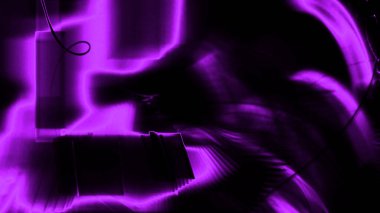 Fantezi kaotik renkli fraktal desen. Soyut Fraktal şekiller. 3D render resimde arka plan veya duvar kağıdı