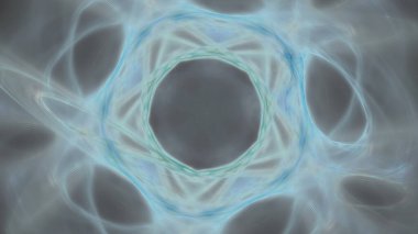 Fantezi kaotik renkli fraktal desen. Soyut Fraktal şekiller. 3D render resimde arka plan veya duvar kağıdı