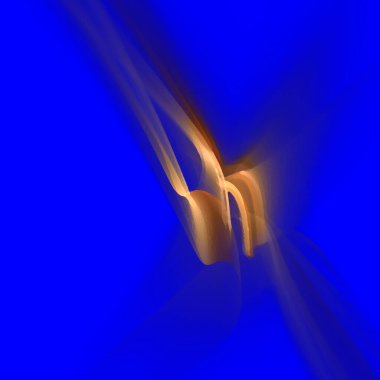 Fantezi kaotik renkli fraktal desen. Soyut Fraktal şekiller. 3D render resimde arka plan veya duvar kağıdı