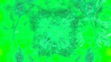 Fantezi kaotik renkli fraktal desen. Soyut Fraktal şekiller. 3D render resimde arka plan veya duvar kağıdı