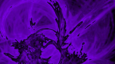 Fantezi kaotik renkli fraktal desen. Soyut Fraktal şekiller. 3D render resimde arka plan veya duvar kağıdı