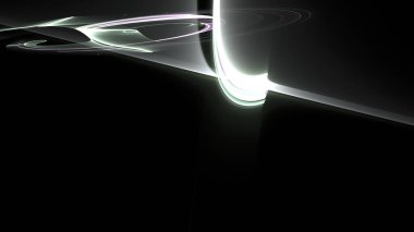 Fantezi kaotik renkli fraktal desen. Soyut Fraktal şekiller. 3D render resimde arka plan veya duvar kağıdı