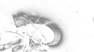 Fantezi kaotik renkli fraktal desen. Soyut Fraktal şekiller. 3D render resimde arka plan veya duvar kağıdı