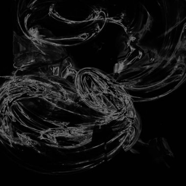 Fantezi kaotik renkli fraktal desen. Soyut Fraktal şekiller. 3D render resimde arka plan veya duvar kağıdı