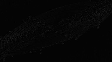 Fantezi kaotik renkli fraktal desen. Soyut Fraktal şekiller. 3D render resimde arka plan veya duvar kağıdı