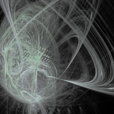 Fantezi kaotik renkli fraktal desen. Soyut Fraktal şekiller. 3D render resimde arka plan veya duvar kağıdı