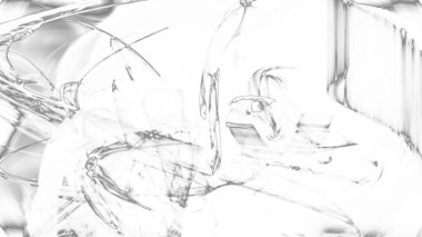 Fantezi kaotik renkli fraktal desen. Soyut Fraktal şekiller. 3D render resimde arka plan veya duvar kağıdı