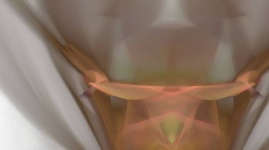 Fantezi kaotik renkli fraktal desen. Soyut Fraktal şekiller. 3D render resimde arka plan veya duvar kağıdı