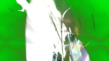 Fantezi kaotik renkli fraktal desen. Soyut Fraktal şekiller. 3D render resimde arka plan veya duvar kağıdı