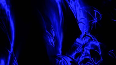 Fantezi kaotik renkli fraktal desen. Soyut Fraktal şekiller. 3D render resimde arka plan veya duvar kağıdı