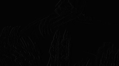 Fantezi kaotik renkli fraktal desen. Soyut Fraktal şekiller. 3D render resimde arka plan veya duvar kağıdı