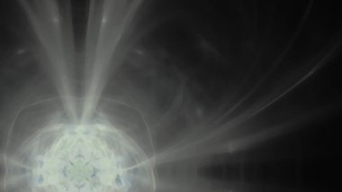 Fantezi kaotik renkli fraktal desen. Soyut Fraktal şekiller. 3D render resimde arka plan veya duvar kağıdı