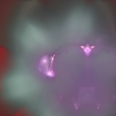 Fantezi kaotik renkli fraktal desen. Soyut Fraktal şekiller. 3D render resimde arka plan veya duvar kağıdı