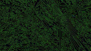 Fantezi kaotik renkli fraktal desen. Soyut Fraktal şekiller. 3D render resimde arka plan veya duvar kağıdı