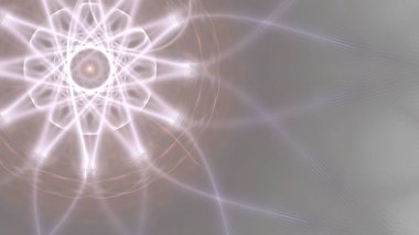 Fantezi kaotik renkli fraktal desen. Soyut Fraktal şekiller. 3D render resimde arka plan veya duvar kağıdı