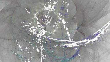 Fantezi kaotik renkli fraktal desen. Soyut Fraktal şekiller. 3D render resimde arka plan veya duvar kağıdı