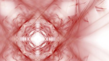 Fantezi kaotik renkli fraktal desen. Soyut Fraktal şekiller. 3D render resimde arka plan veya duvar kağıdı