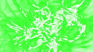 Fantezi kaotik renkli fraktal desen. Soyut Fraktal şekiller. 3D render resimde arka plan veya duvar kağıdı