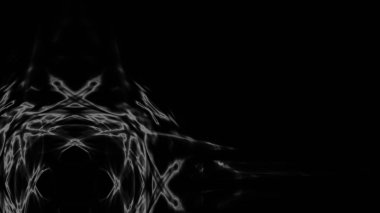 Fantezi kaotik renkli fraktal desen. Soyut Fraktal şekiller. 3D render resimde arka plan veya duvar kağıdı