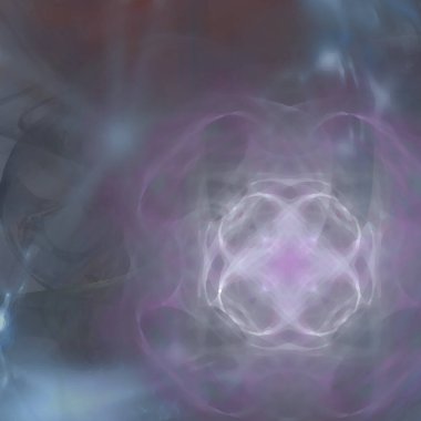 Fantezi kaotik renkli fraktal desen. Soyut Fraktal şekiller. 3D render resimde arka plan veya duvar kağıdı