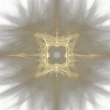 Fantezi kaotik renkli fraktal desen. Soyut Fraktal şekiller. 3D render resimde arka plan veya duvar kağıdı