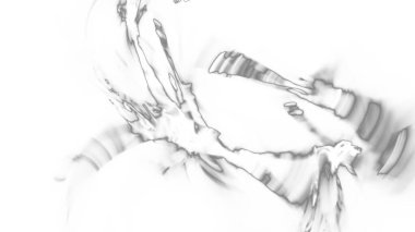 Fantezi kaotik renkli fraktal desen. Soyut Fraktal şekiller. 3D render resimde arka plan veya duvar kağıdı