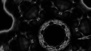 Fantezi kaotik renkli fraktal desen. Soyut Fraktal şekiller. 3D render resimde arka plan veya duvar kağıdı