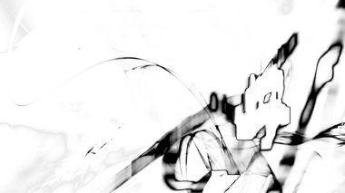 Fantezi kaotik renkli fraktal desen. Soyut Fraktal şekiller. 3D render resimde arka plan veya duvar kağıdı