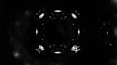 Fantezi kaotik renkli fraktal desen. Soyut Fraktal şekiller. 3D render resimde arka plan veya duvar kağıdı