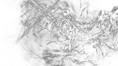 Fantezi kaotik renkli fraktal desen. Soyut Fraktal şekiller. 3D render resimde arka plan veya duvar kağıdı