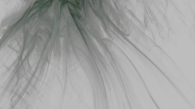 Fantezi kaotik renkli fraktal desen. Soyut Fraktal şekiller. 3D render resimde arka plan veya duvar kağıdı