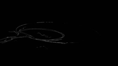 Fantezi kaotik renkli fraktal desen. Soyut Fraktal şekiller. 3D render resimde arka plan veya duvar kağıdı