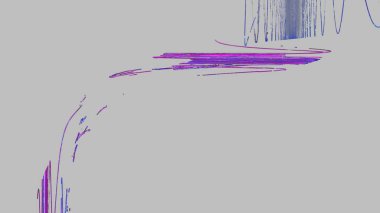 Fantezi kaotik renkli fraktal desen. Soyut Fraktal şekiller. 3D render resimde arka plan veya duvar kağıdı