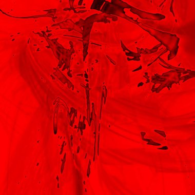 Fantezi kaotik renkli fraktal desen. Soyut Fraktal şekiller. 3D render resimde arka plan veya duvar kağıdı