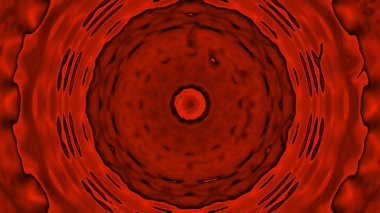 Fantezi kaotik renkli fraktal desen. Soyut Fraktal şekiller. 3D render resimde arka plan veya duvar kağıdı