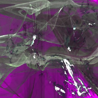 Fantezi kaotik renkli fraktal desen. Soyut Fraktal şekiller. 3D render resimde arka plan veya duvar kağıdı